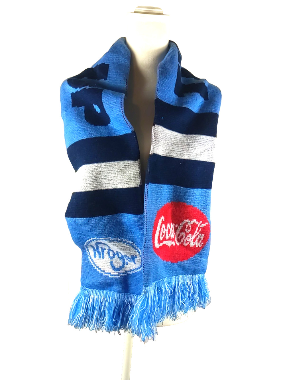 Tennessee Titans Football Titan Up Winter Scarf Coca Cola Kroger 52 X 7